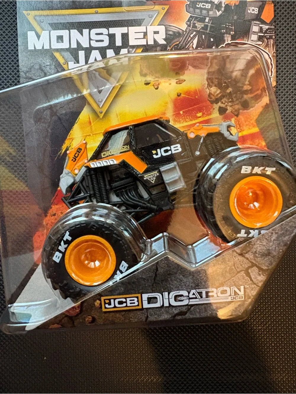 JCB Digatron Kids Monster Truck Toy bundle  - Orange